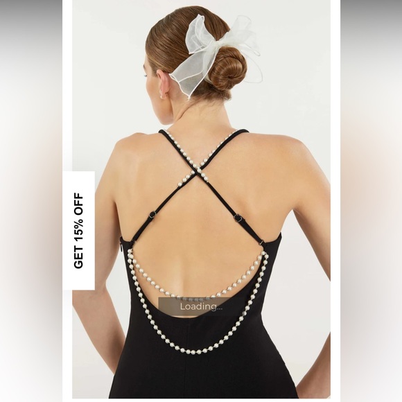 NWT Likely RAMOS DRESS - Black with pearl- Size 2 - Picture 7 of 11